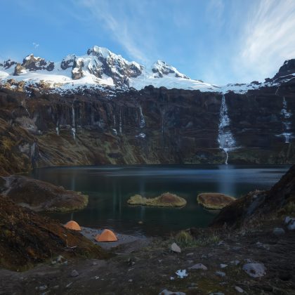 Trekking Laguna Azul o Negra Pagcha (Volcán el Altar)